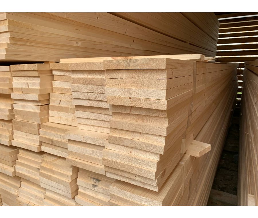 Доска сухая строганная 20х140х6000